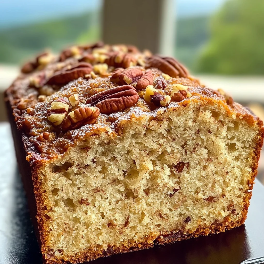 Cinnamon Sweet Pecan Bread