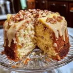 Pineapple Pecan Cream Cheese Pound Cake