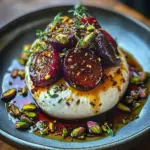 Roasted Plum and Burrata Salad