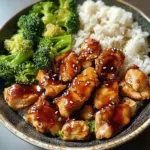 Teriyaki Chicken and Broccoli Bowl