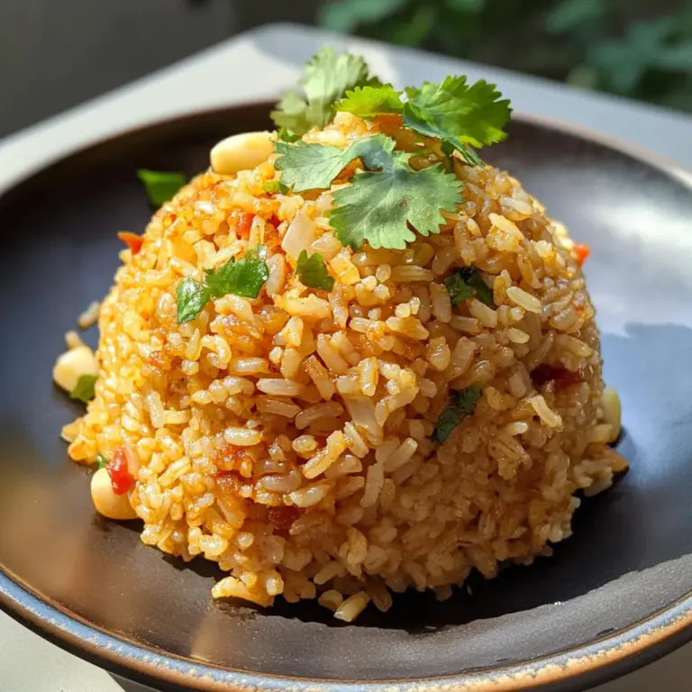 Chili Oil Sinangag (Fried Garlic Rice)