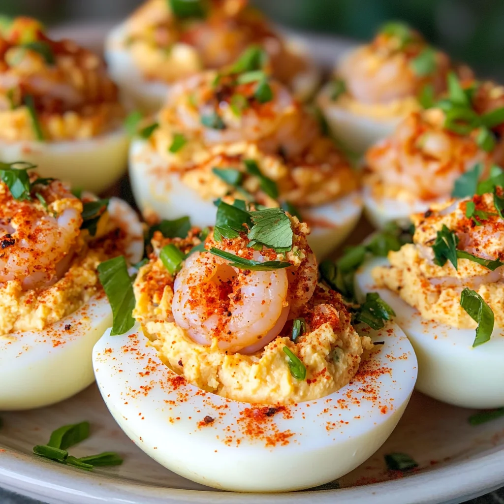 Crawfish Deviled Eggs Recipe
