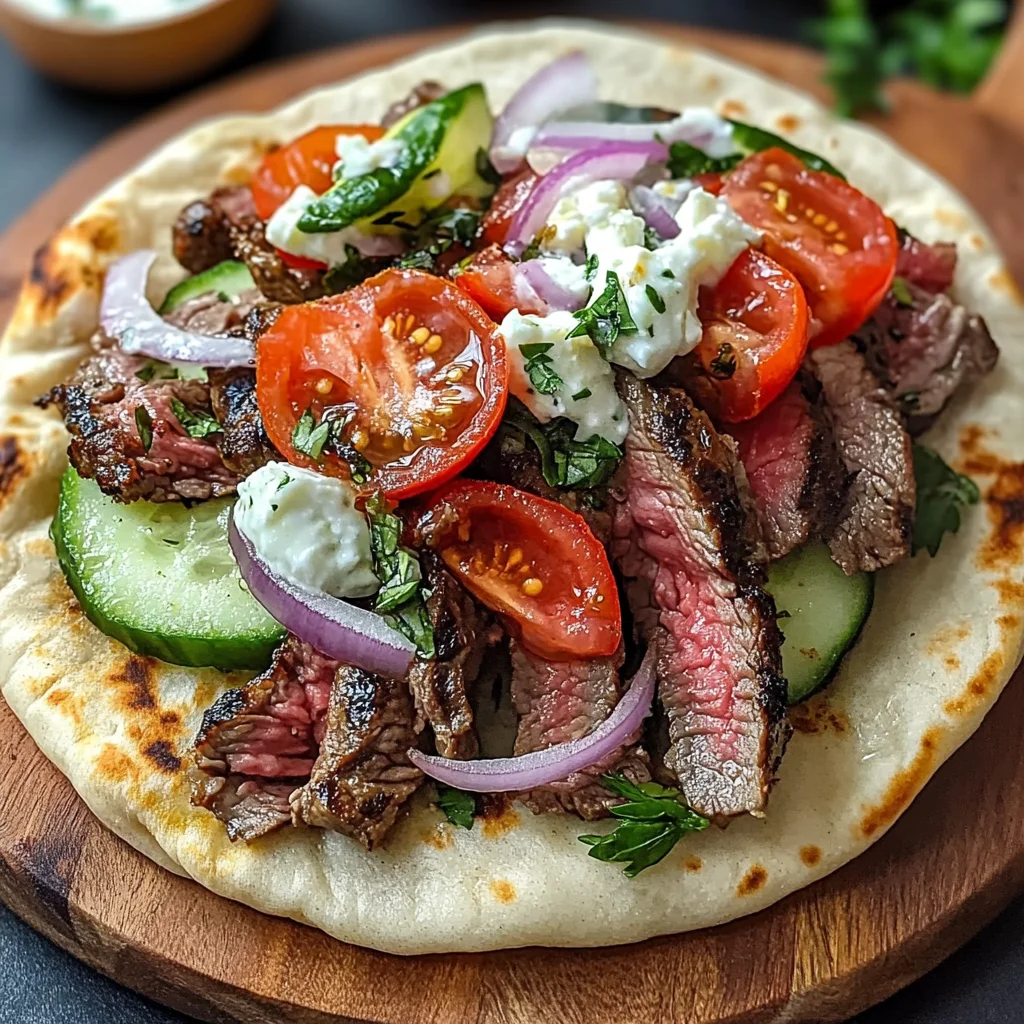 Greek Steak Gyros: An Amazing Ultimate Recipe for 5 Star Taste