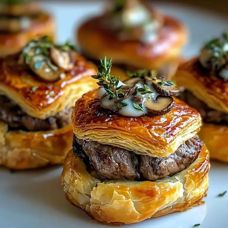 Mini Beef Wellington Bites