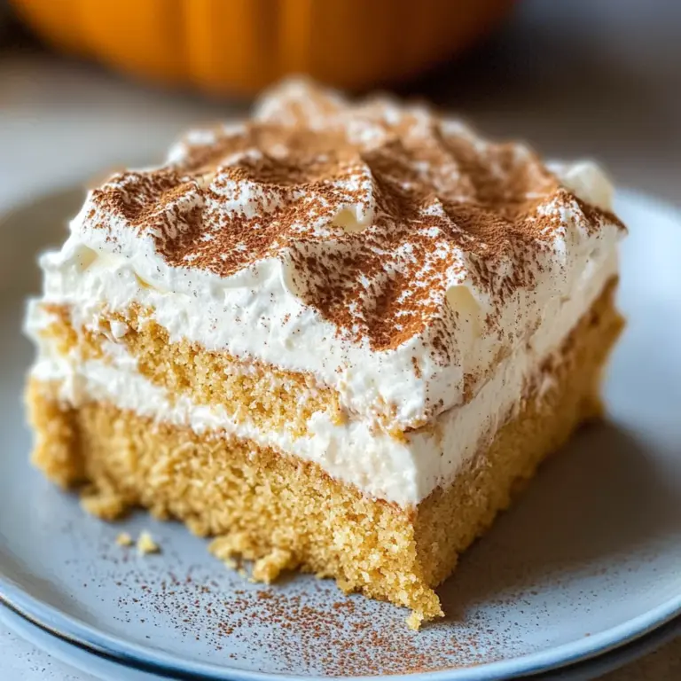 Pumpkin Tres Leches with Cake Mix