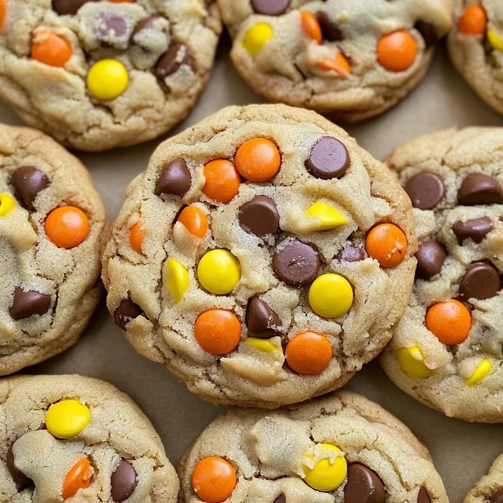 Reese's Pieces Peanut Butter Cookies