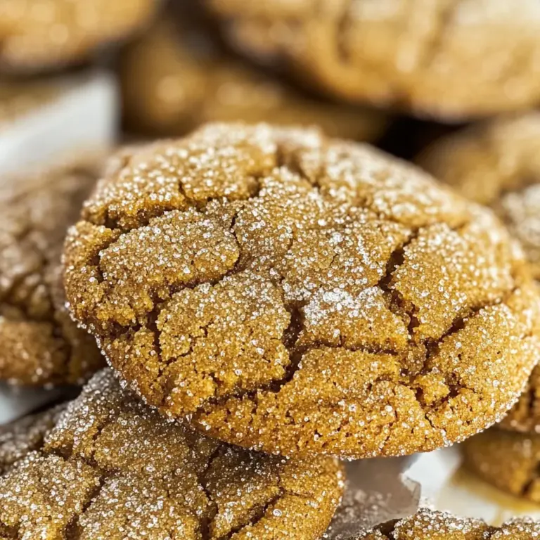 Starbucks Copycat Ginger Molasses Cookies