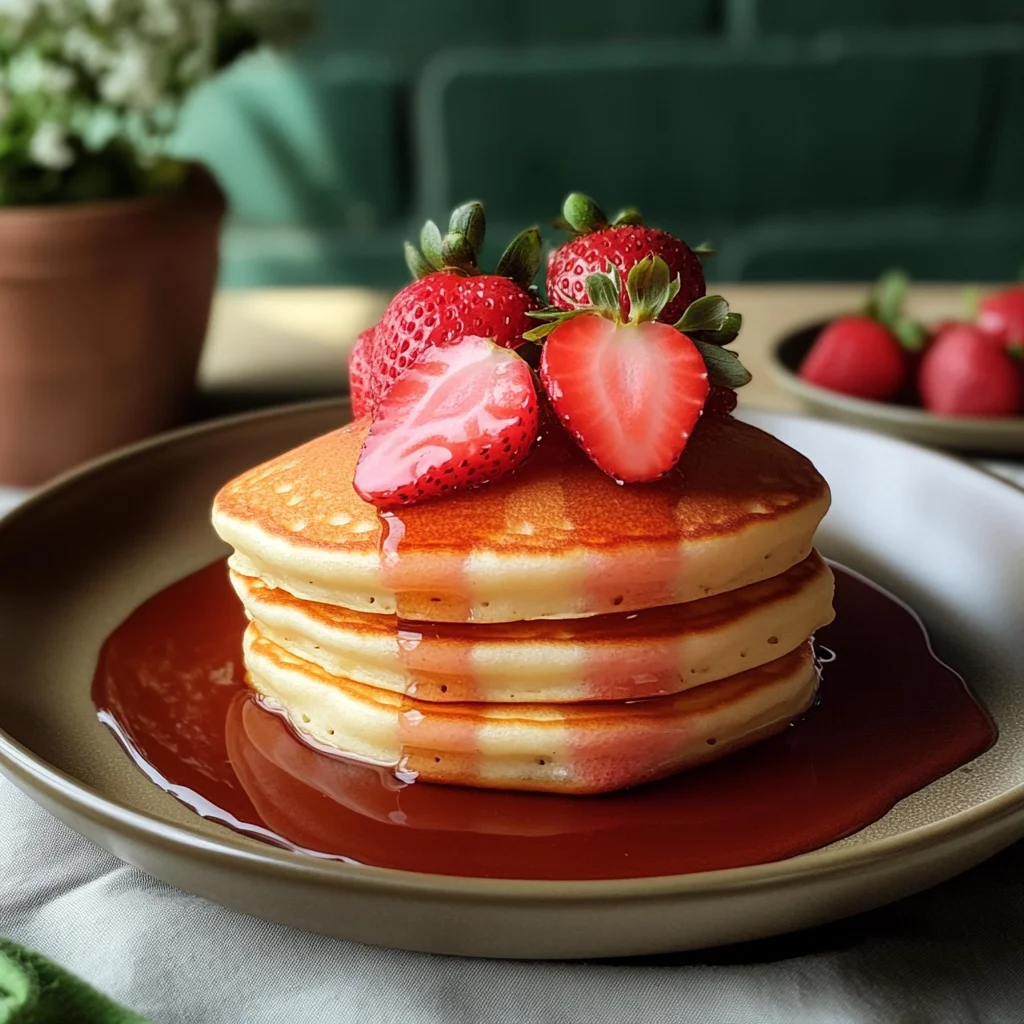 Strawberry Pancakes Recipe