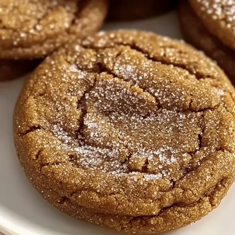 Tasty Chewy Chai Spiced Molasses Cookies