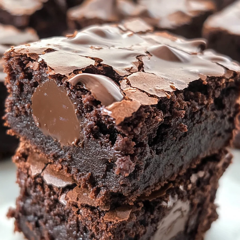 Triple Chocolate Brownies