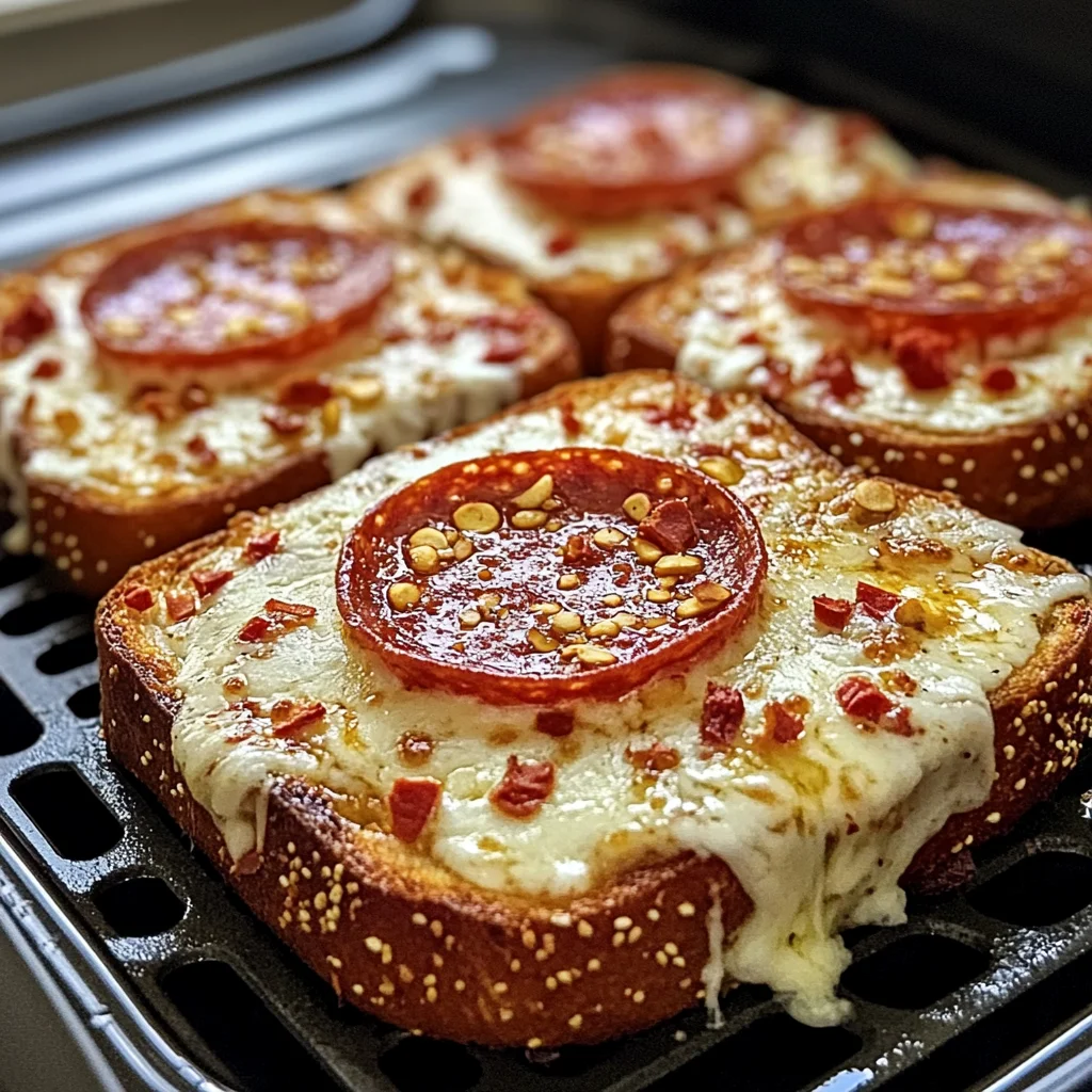 Air Fryer Pizza Toast: Crispy, Cheesy, and Ready in Minutes