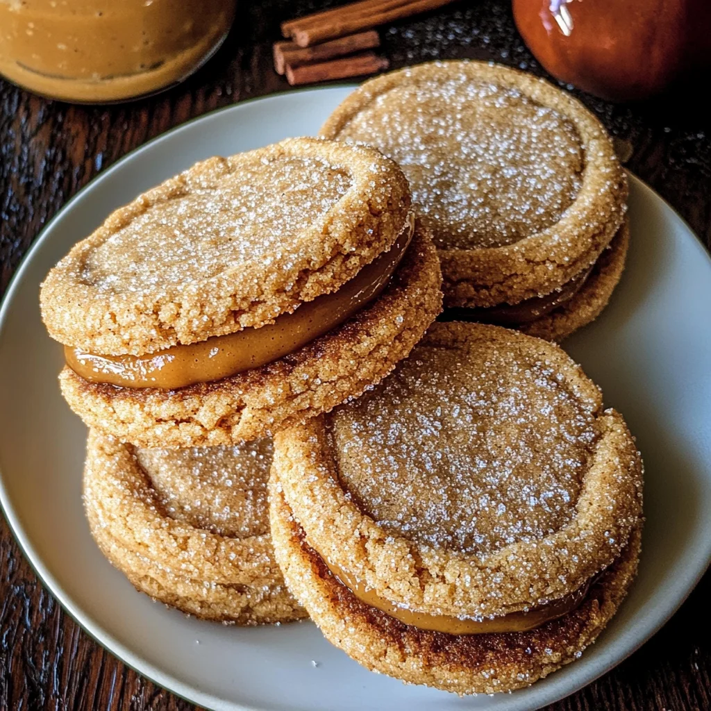 Apple Butter Sandwich Cookies
