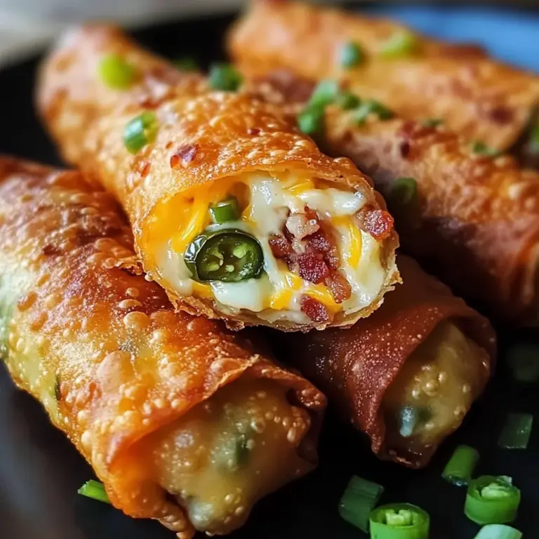 Bacon Jalapeño Eggrolls