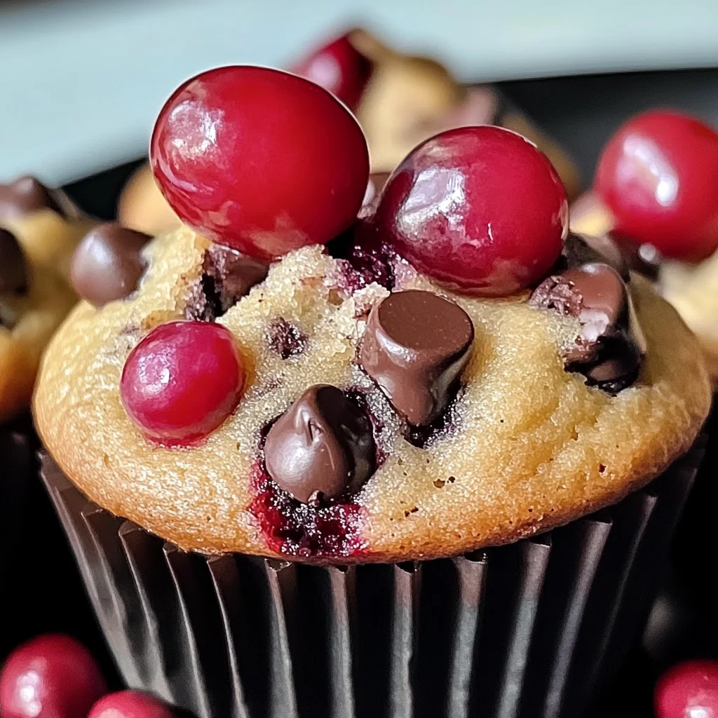 Cherry Chocolate Chip Muffins | Moist & Delicious Recipe