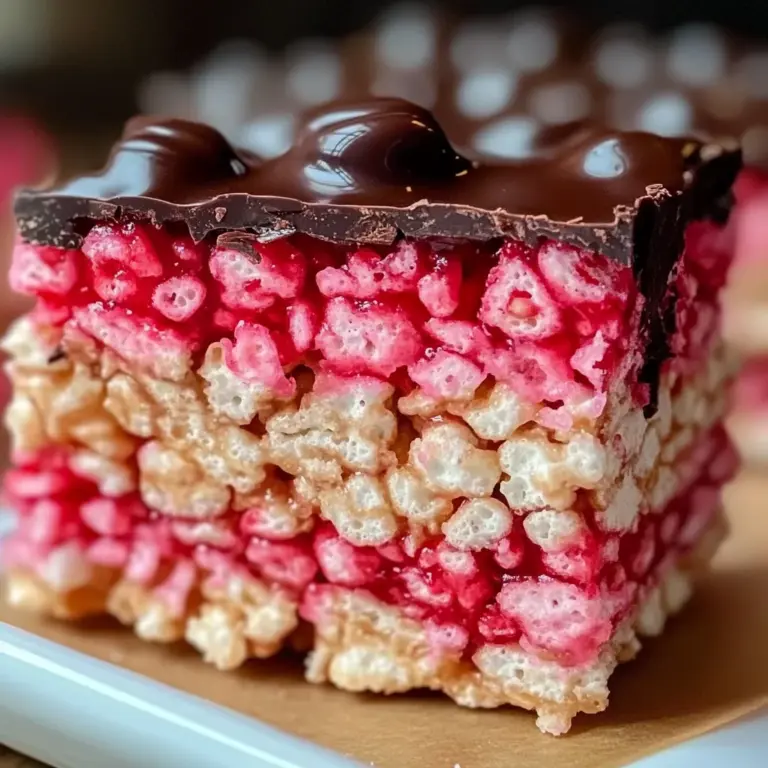Cherry Rice Krispie Treats