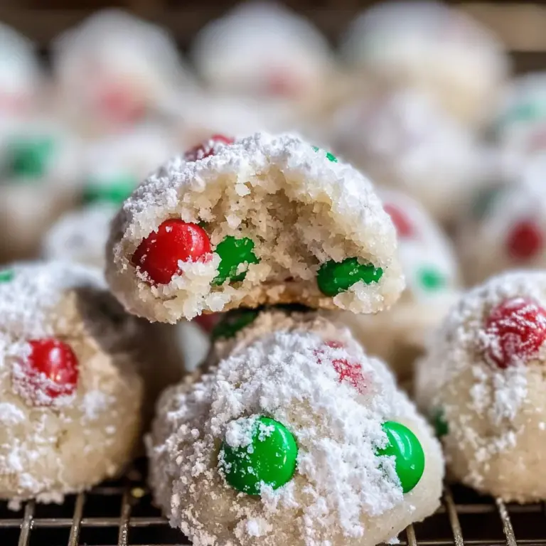 Christmas Snowball Cookies