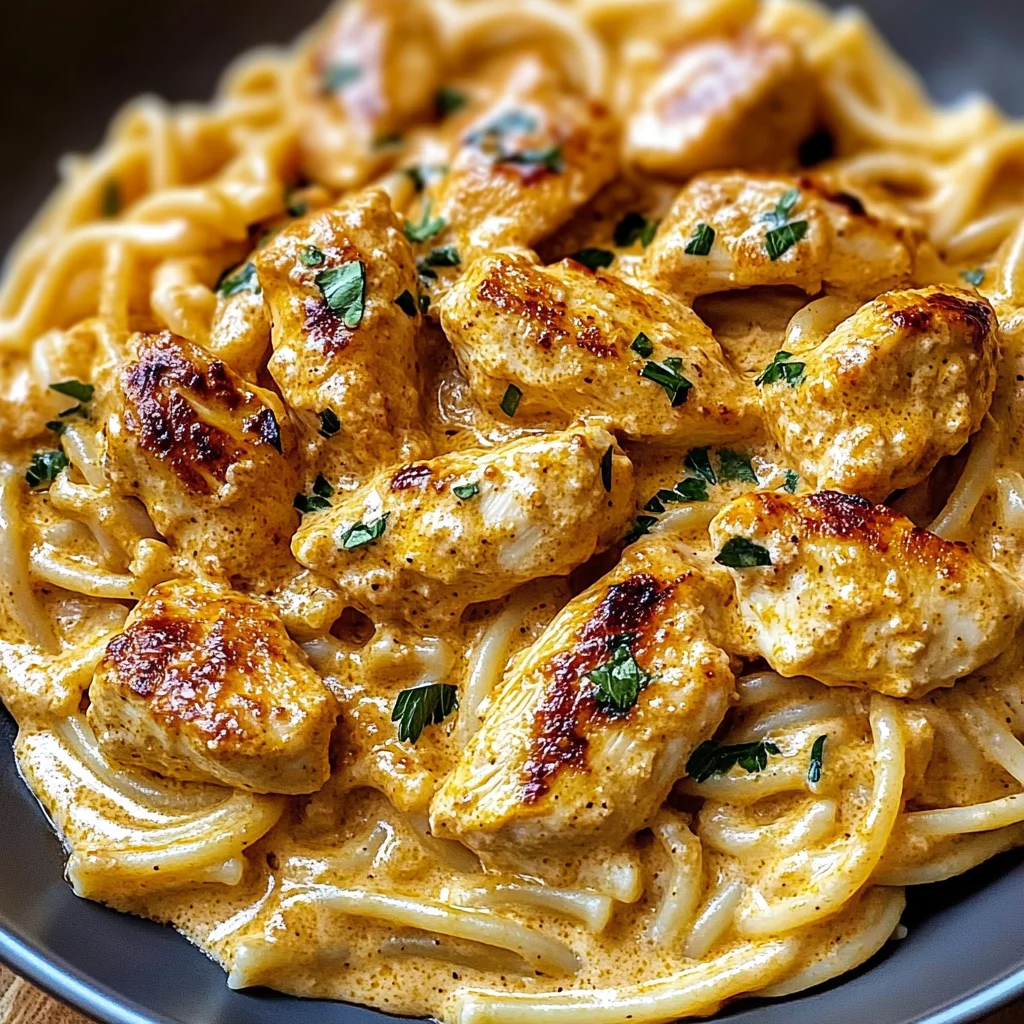 Creamy Cowboy Butter Chicken Pasta