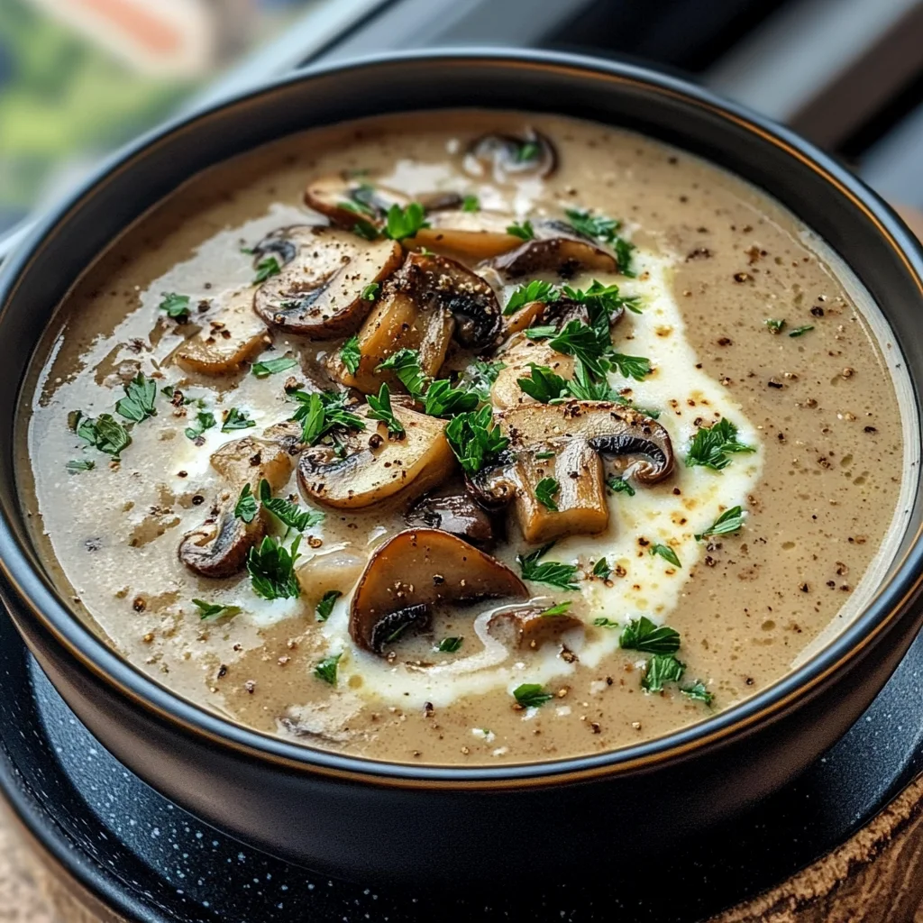 Creamy Mushroom Soup