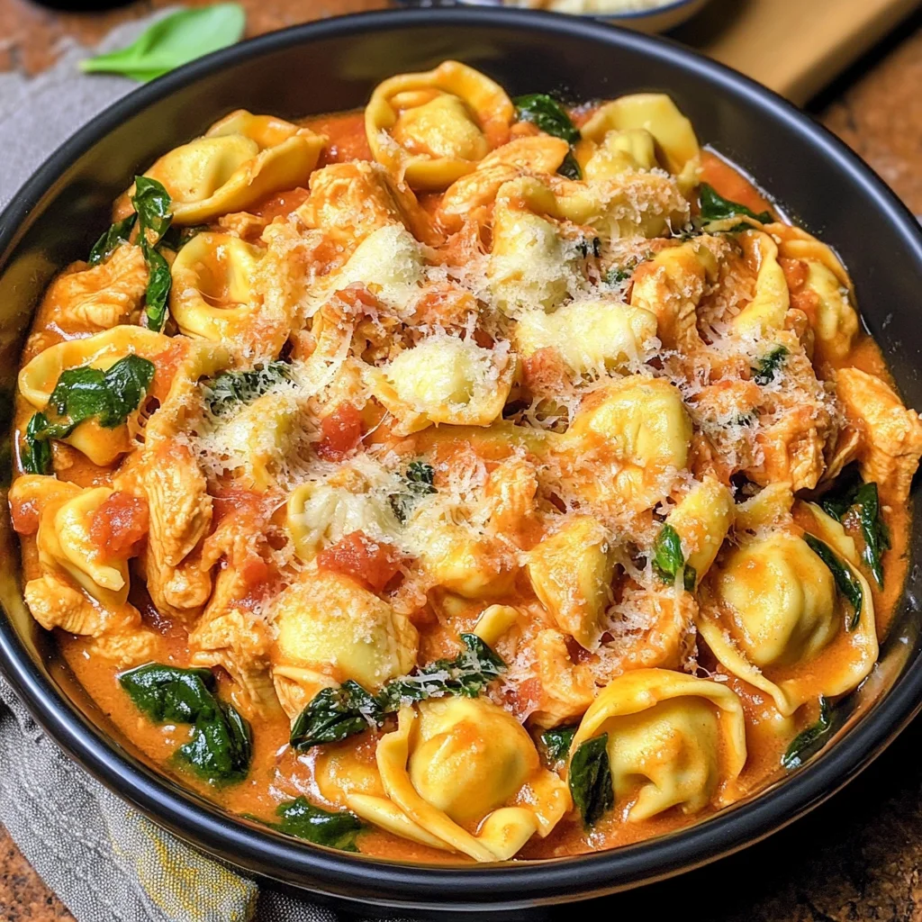 CrockPot Chicken Tortellini