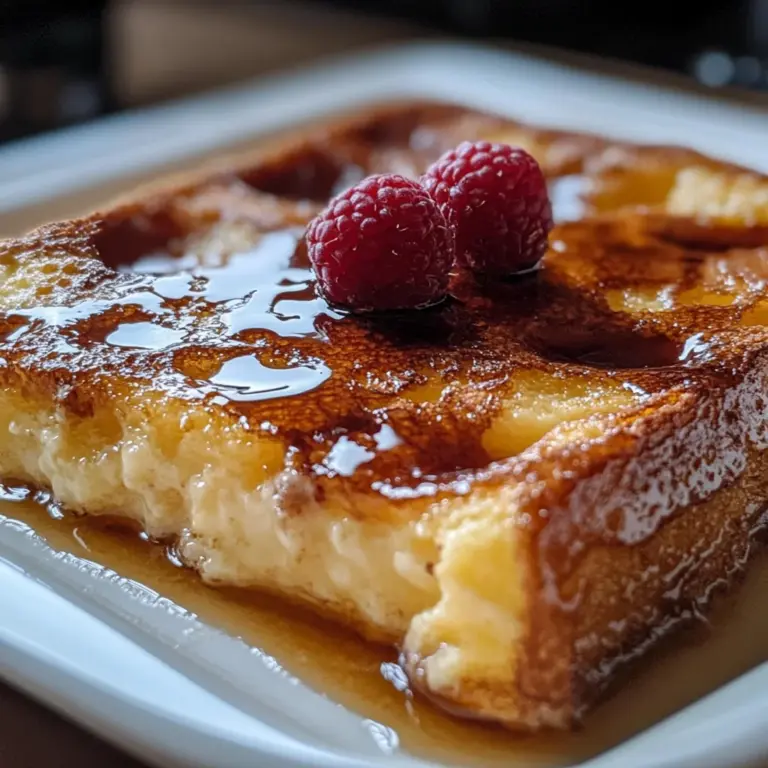 Decadent Crème Brûlée French Toast Casserole: A Sweet and Savory Brunch Delight