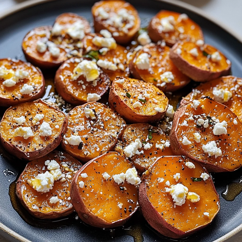 Delicious Honey Feta Sweet Potato Rounds Recipe for Any Meal