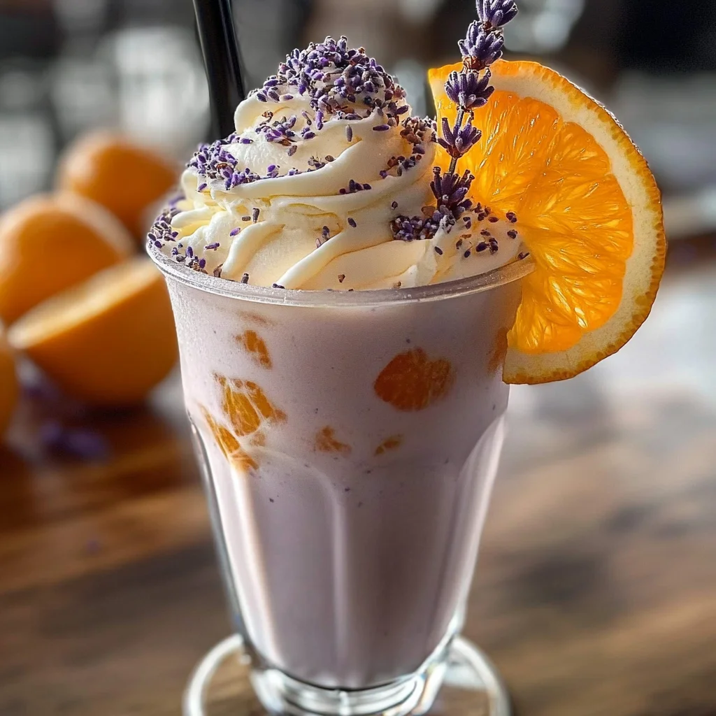 Earl Grey Lavender Milkshake