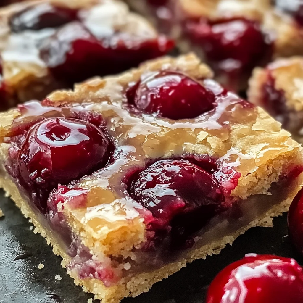 Easy Cherry Pie Bars: A Simple Cherry Dessert to Savor