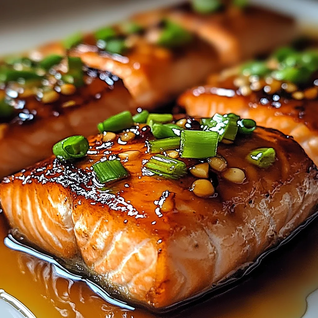 Easy Crispy Honey Garlic Glazed Salmon Recipe