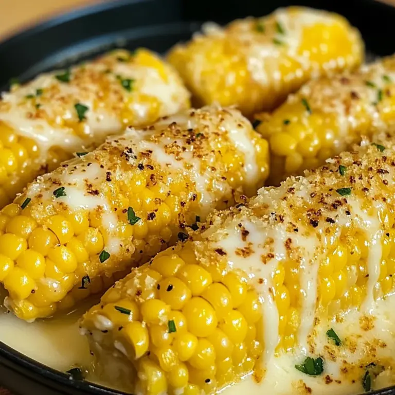 Garlic Parmesan Corn on the Cob