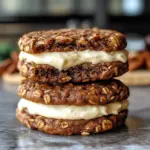 Gingerbread Oatmeal Cream Pies