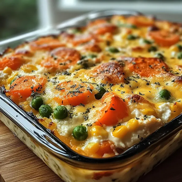 High-Protein Cottage Cheese Veggie Bake Recipe