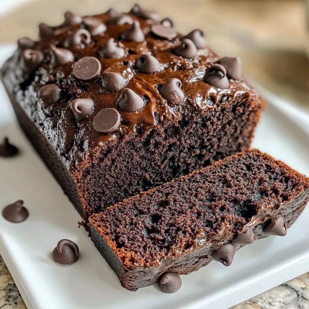 Indulgent Chocolate Zucchini Bread with Sour Cream - Alrightwithme