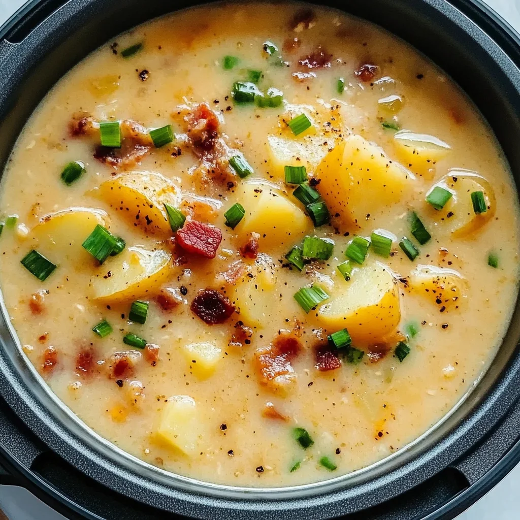 Instant Pot Cajun Potato Soup