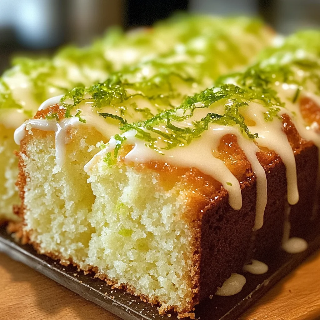Key Lime Pound Cake Recipe