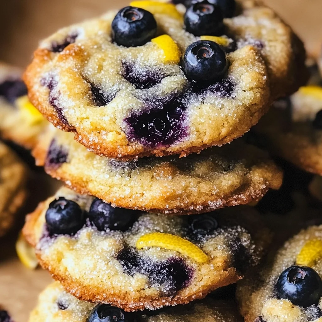 Lemon Blueberry Cookies