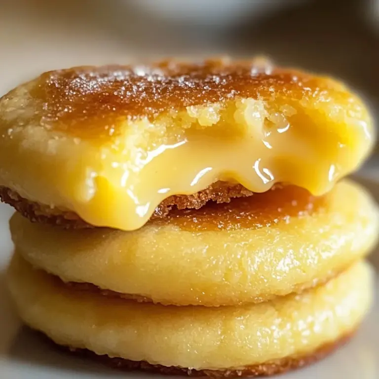 Luscious Lemon Curd Crème Brûlée Cookies