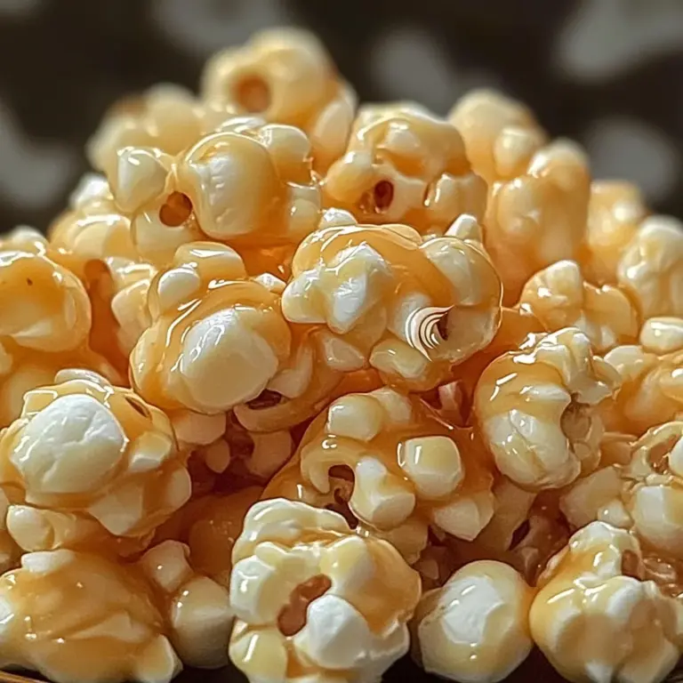Marshmallow Caramel Corn