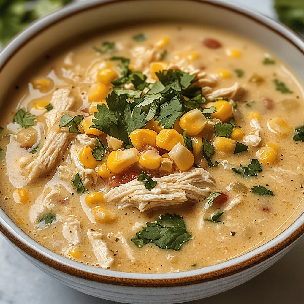 Mexican Street Corn White Chicken Chili Recipe