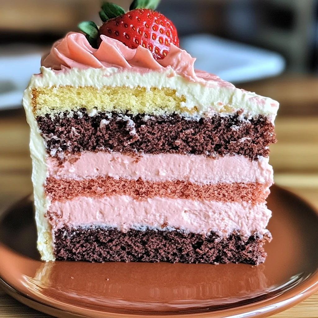 Neapolitan Cake