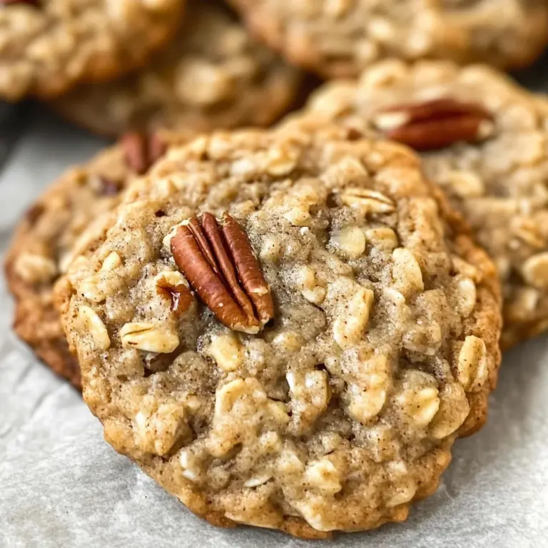 Oatmeal Chai Cookies with Pecans