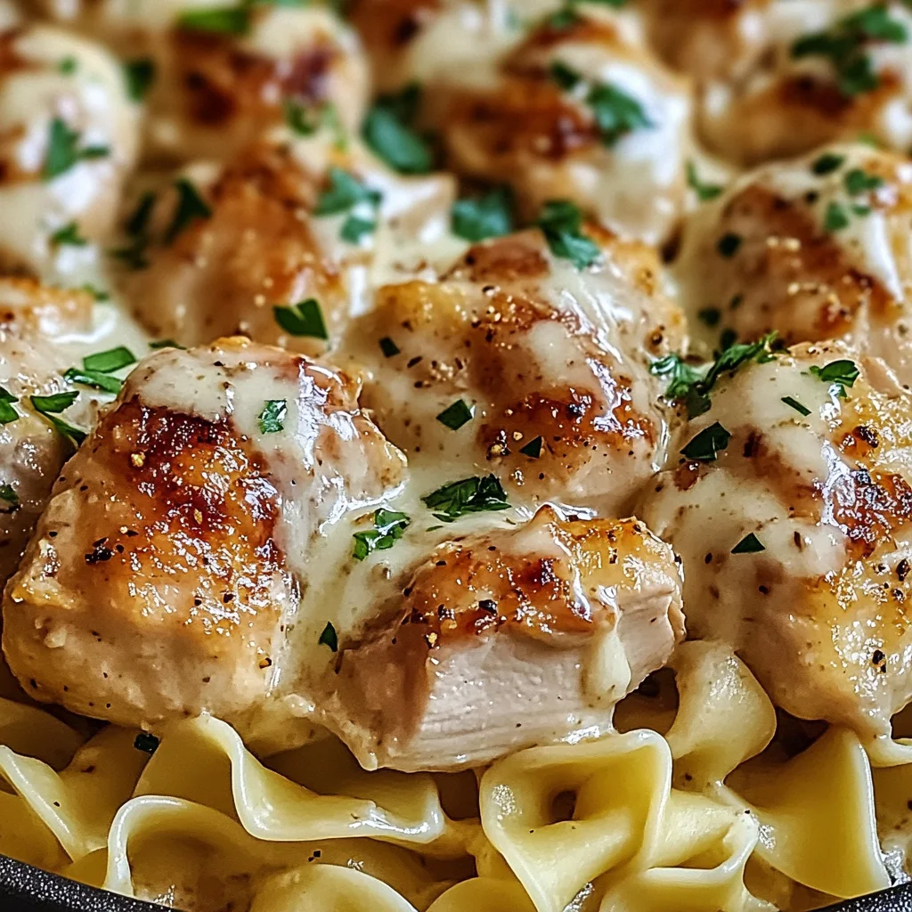One-Pan Chicken with Buttered Noodles