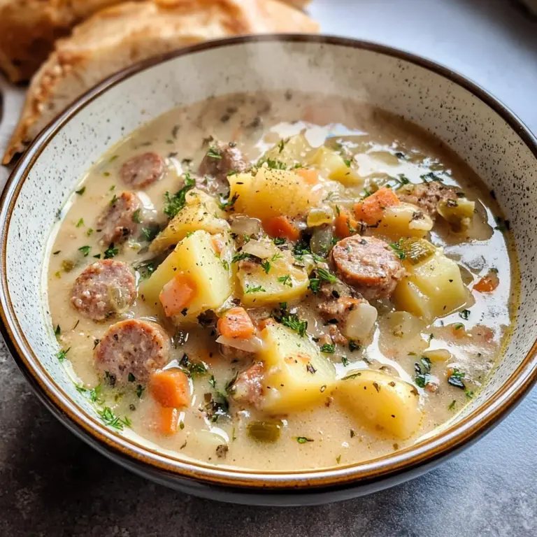 Potato and Sausage Chowder