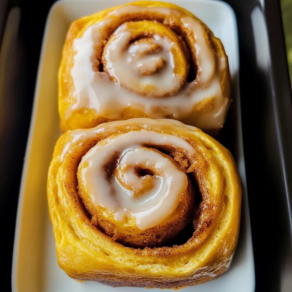 Pumpkin Cinnamon Rolls