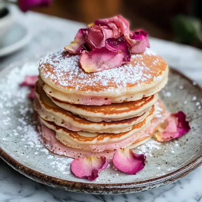 Rose Water Pancakes