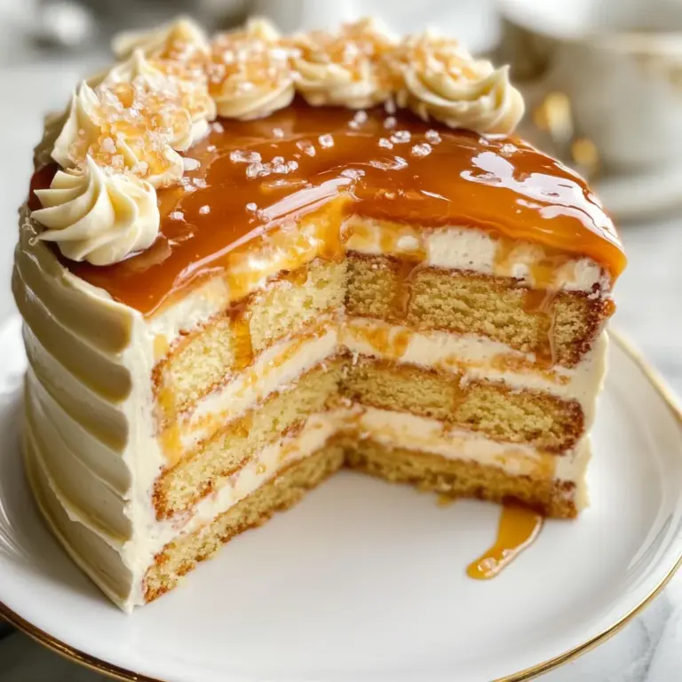 Salted Caramel Cake