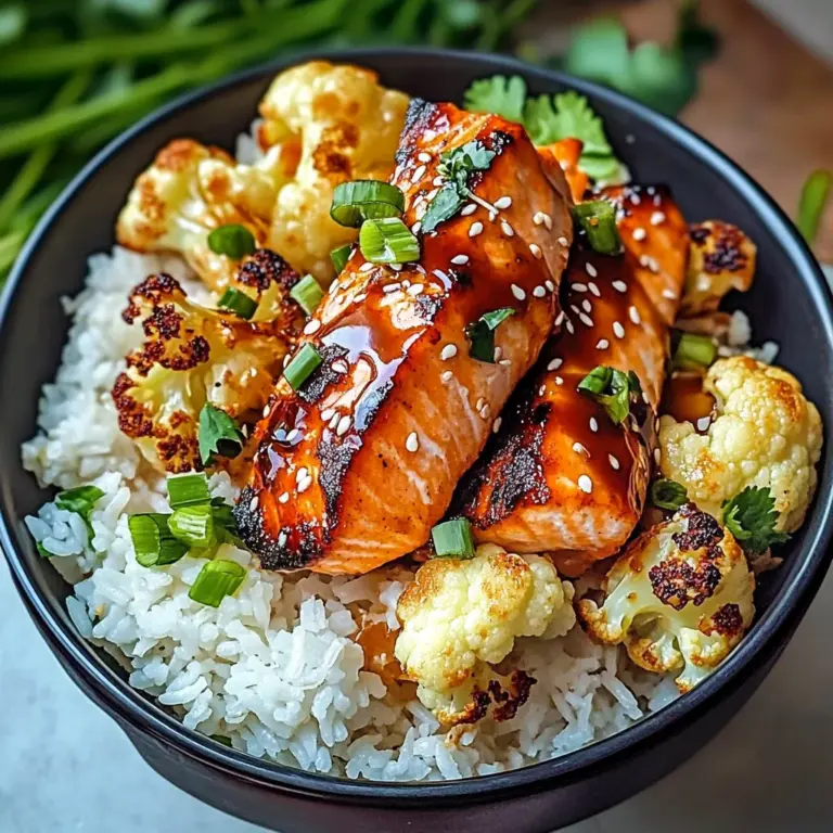 Sriracha Honey Salmon Bowls