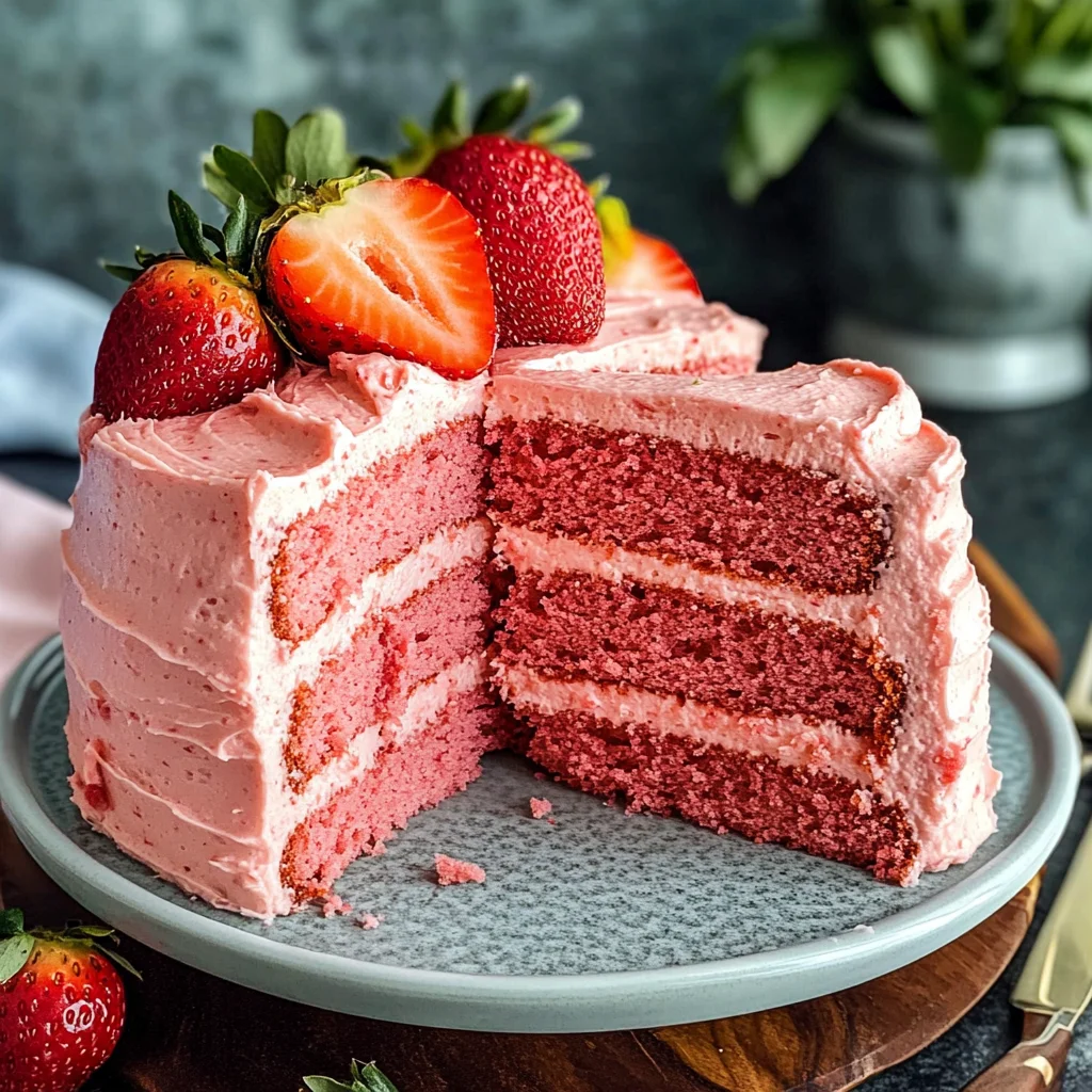 Strawberry Cake