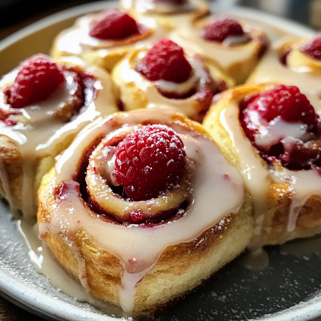 The Irresistible Appeal of Raspberry Cinnamon Rolls