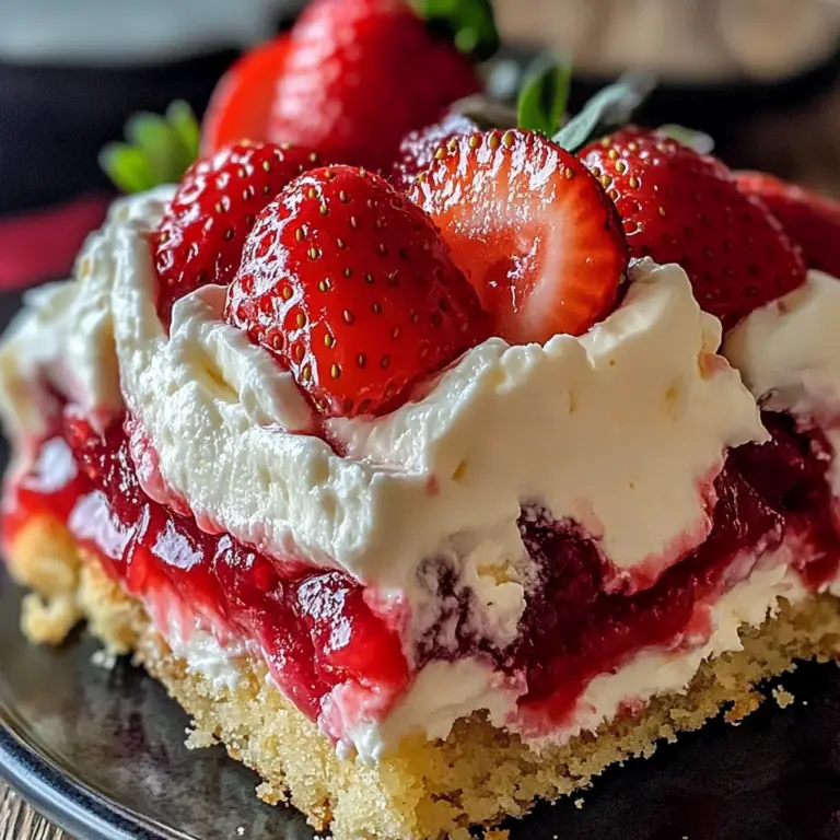 The Ultimate Strawberry Cheesecake Dump Cake