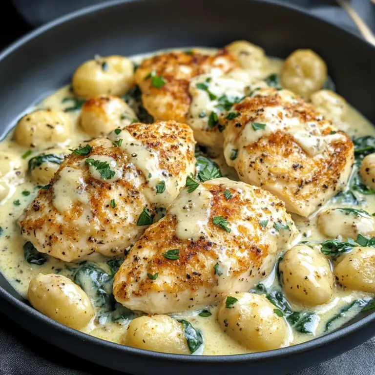 Asiago Chicken Gnocchi